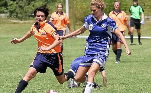 Jessica Gunning scored two great goals in the 16 girls’ 4-2 win against Macquarie. Jessica Gunning scored two great goals in the 16 girls’ 4-2 win against Macquarie.